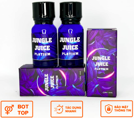 Popper Jungle Juice Platinum 10ml Giá Tốt Chính Hãng Mạnh Hấp Dẫn