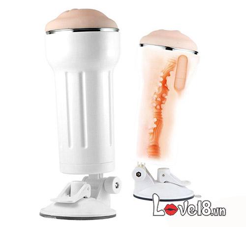 Âm đạo giả AK Hot gắn tường rung cao cấp trải nghiệm sướng