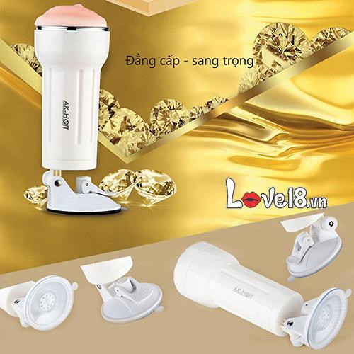 Âm đạo giả AK Hot gắn tường rung cao cấp trải nghiệm sướng