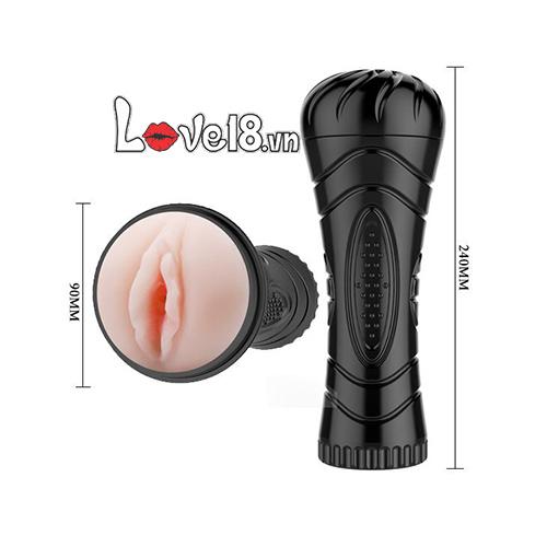 Âm đạo giả rung nhiều chế độ đèn pin thủ dâm chính hãng