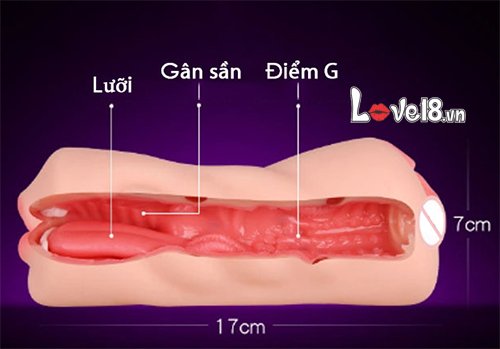 Âm đạo giả hai đầu silicon cao cấp trải nghiệm mới an toàn