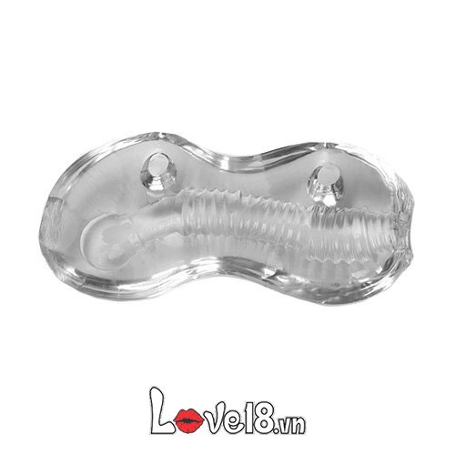 Âm đạo giả silicon mềm mại trong suốt kích thích cực đỉnh