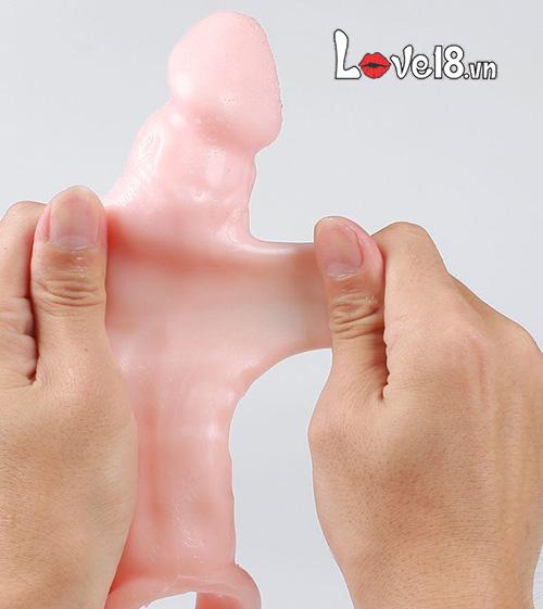Bao Cao Su Đôn Đeo Bìu 5 Phân Siêu Mềm Gân Nổi Uy Lực