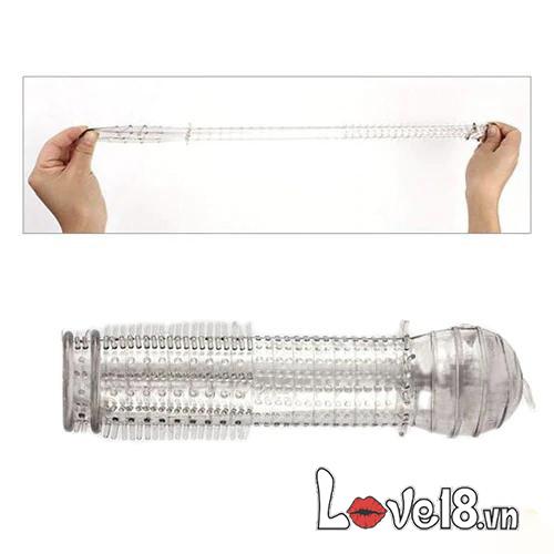 Bao đôn dên siêu mỏng gai nổi kích thích cực mạnh tay