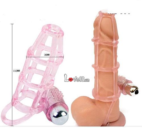 Mua Bao cao su đôn lưới MMA rung massage chơi siêu sướng  cao cấp