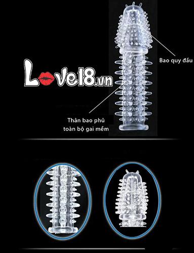 Bỏ sỉ Bao cao su đôn siêu gai bi 3 kiểu nhập khẩu