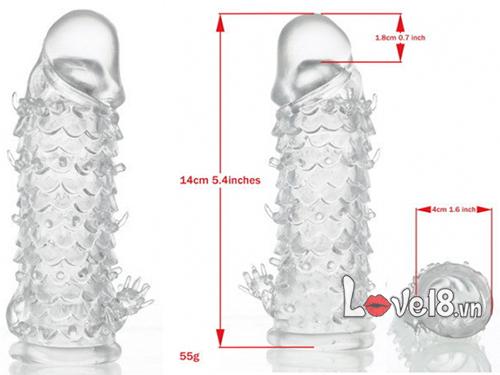 Bao cao su vảy rồng đôn dên tăng khoái cảm sục sôi