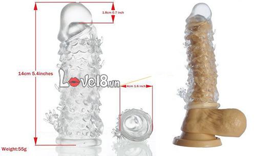 Bao cao su vảy rồng đôn dên tăng khoái cảm sục sôi