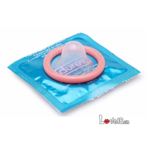 Bao cao su Durex nhiều gel bôi trơn an toàn mềm mại chống rát