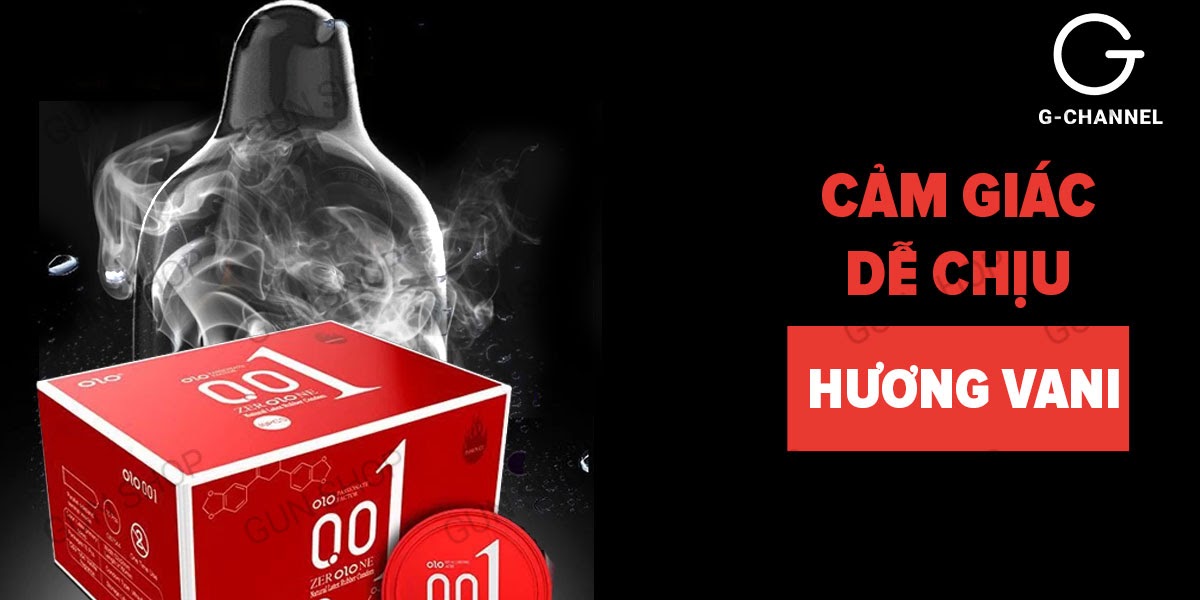 Nhập sỉ Bao cao su OLO 0.01 Đỏ - Siêu mỏng nóng ấm - Hộp 10 cái  mới nhất