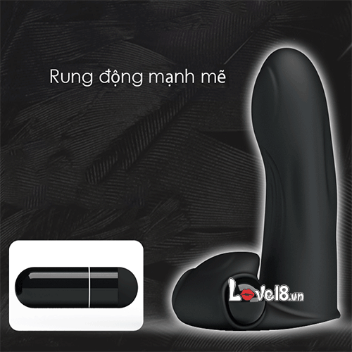 Bao Đeo Ngón Tay Prettylove Rung Mạnh Mẽ Tăng Khoái Cảm