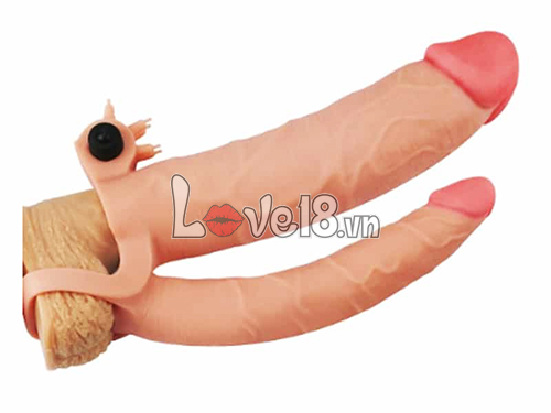 Bao Đôn 2 Nhánh Lovetoy Rung Màu Da Vàng Siêu Gân Mềm Mại