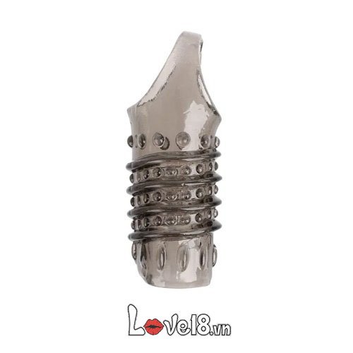 Bao đôn dên khúc giữa JIUAI có quai đeo, gai silicon kích thích