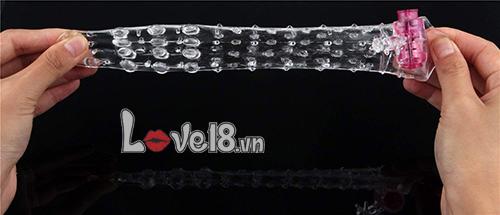 Bao đôn gai nhỏ rung mạnh giúp tăng khoái cảm