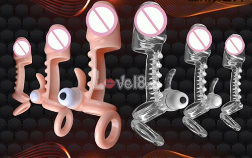 Bao Đôn Quai Đeo Xương Cá Kèm Lưỡi Rung Liếm Kích Thích