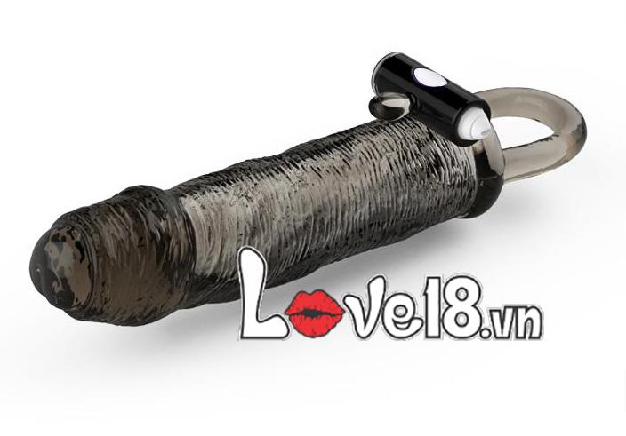 Bao đôn quai đeo rung Black Warrio tăng cường khoái cảm nam