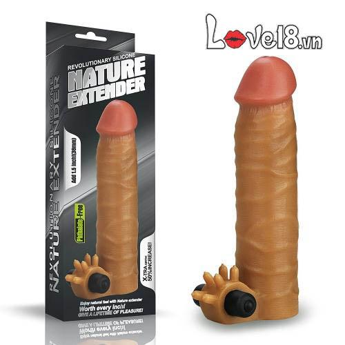 Lovetoy Extender Bao Đôn Rung Mềm Mịn Tăng Khoái Cảm Ngọt Ngào
