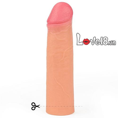Bao đôn silicon 5 phân Lovetoy siêu mềm tự nhiên tăng cảm giác như thật