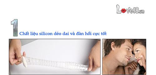 Bao đôn trong suốt có rung Cobiiy tăng khoái cảm siêu hấp dẫn