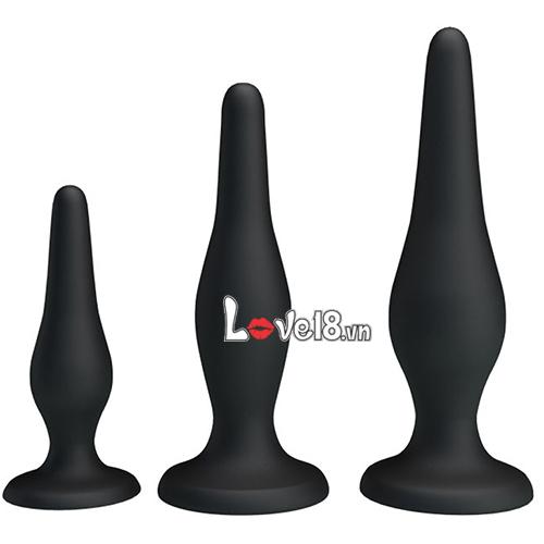 Bộ 3 Phích Hậu Môn Mini Mềm Mại Prettylove Đầy Hấp Dẫn