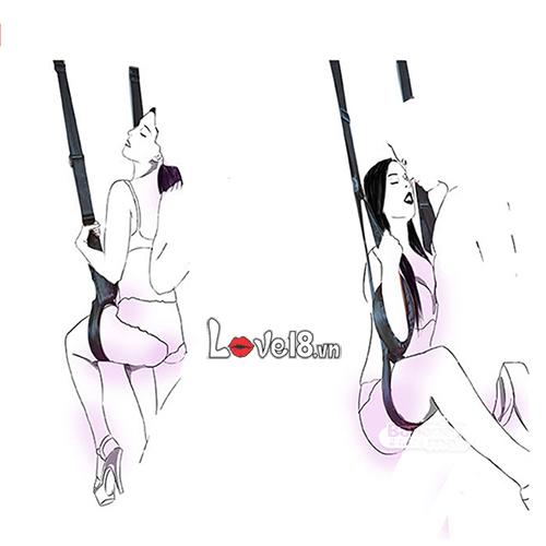 Dây Đu Treo Cửa Tình Yêu Bền Chắc Kích Thích Đam Mê