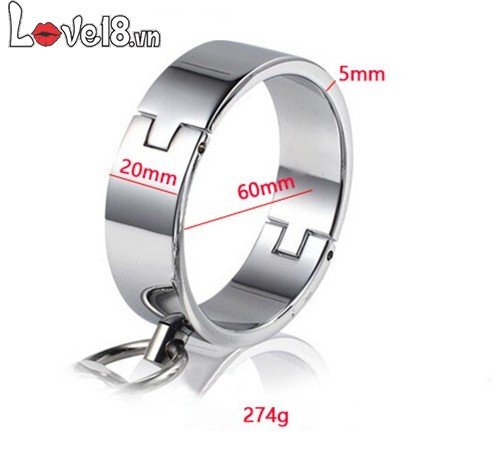 Bộ còng tay hợp kim không gỉ BDSM cao cấp kích thích khoái cảm