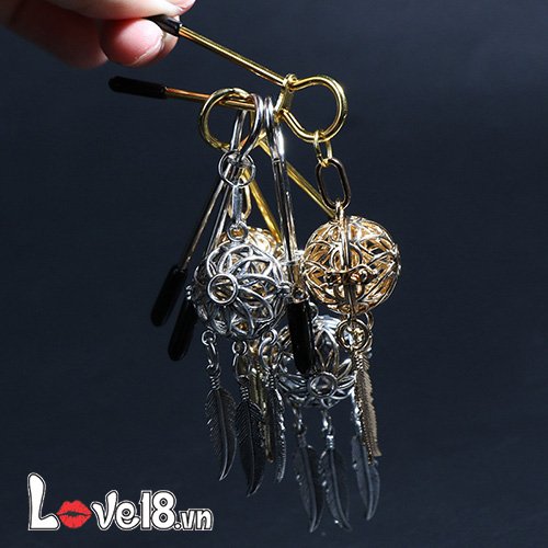 Kẹp Vú Có Đèn Phát Sáng Charm Dễ Thương Kích Thích Độc Đáo