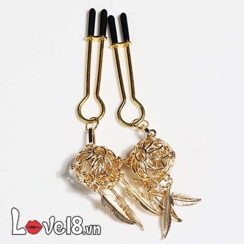 Kẹp Vú Có Đèn Phát Sáng Charm Dễ Thương Kích Thích Độc Đáo