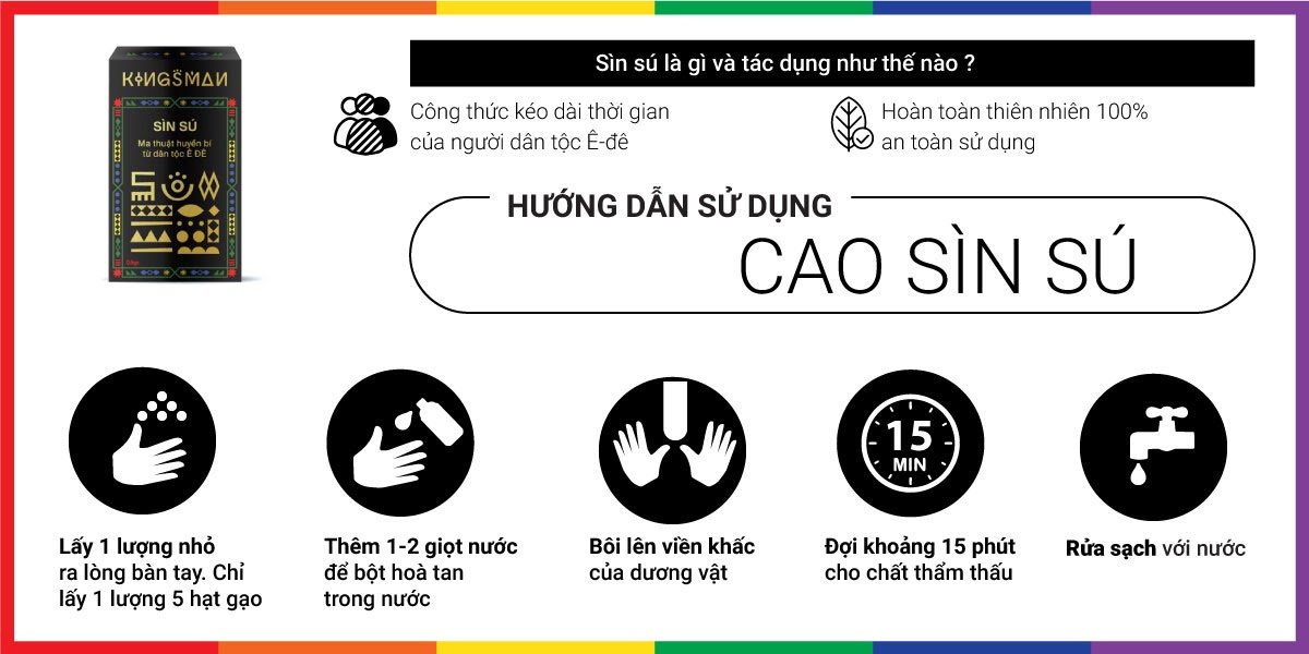 Bột sìn sú Kingsman 0.5gr tăng cường sinh lý kéo dài quan hệ hiệu quả Bột sìn sú Kingsman 0.5gr tăng cường sinh lý kéo dài quan hệ hiệu quả