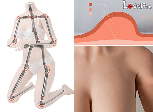 Búp bê Akina nữ cao cấp đẹp tự nhiên, búp bê tình dục hot