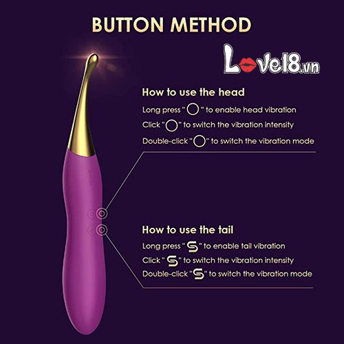 Review Máy massage 2 đầu kích thích đa điểm Svakom Beatrice giá sỉ