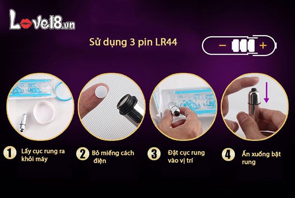 Cốc thủ dâm tách đôi gắn tường rung Nhật Bản silicon cao cấp tiện lợi