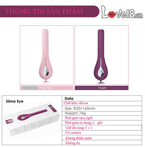Cây Rung Điểm G Siime Eye Camera Svakom Cao Cấp Kích Thích