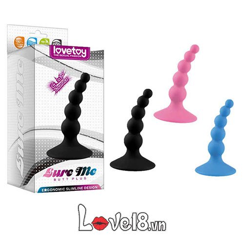 Cây Xoắn Bi Kích Thích Hậu Môn Lovetoy Lure Me Hít Tường