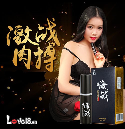 Chai xịt xuất tinh sớm thảo dược Nhật kéo dài quan hệ