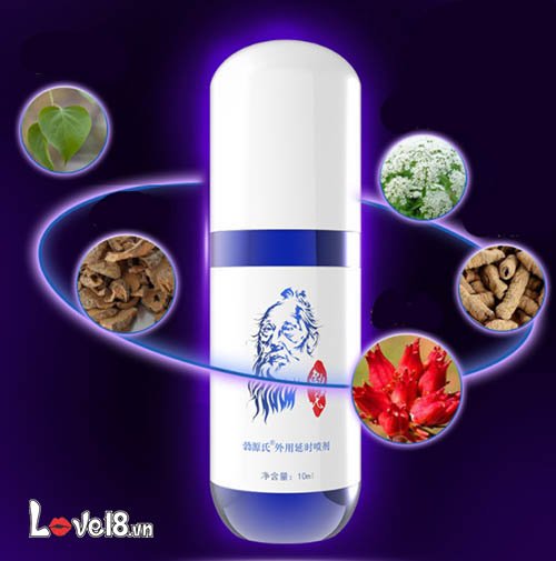 Chai xịt cường dương Genji Men Delay Spray 10ml thảo dược hiệu quả
