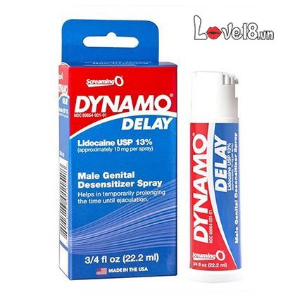 Cửa hàng bán Chai xịt Mỹ Dynamo Delay - Kéo dài thời gian - Chai 22ml giá sỉ