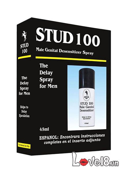 Cửa hàng bán Stud 100 chai xịt chống xuất tinh kéo dài thời gian 13ml tốt nhất