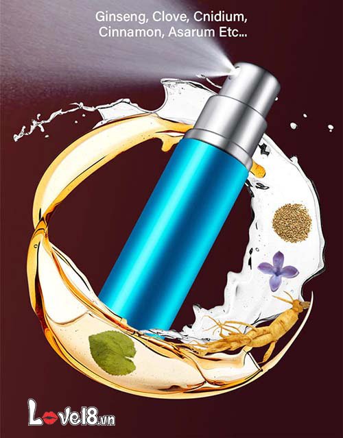 Chai xịt kéo dài quan hệ Svakom Luveb Blue River chính hãng USA