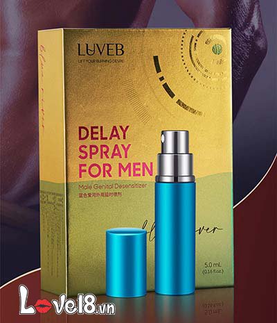 Chai xịt kéo dài quan hệ Svakom Luveb Blue River chính hãng USA