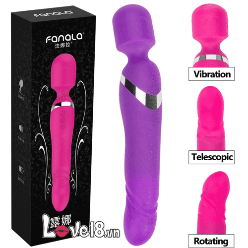 Chày Rung 2 Đầu Cao Cấp Massage Thư Giãn, Sướng Đỉnh