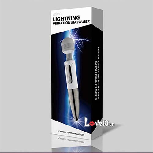 Chày Rung Leten Lightning Pin Sạc Cao Cấp Mát Xa Kích Thích Nữ