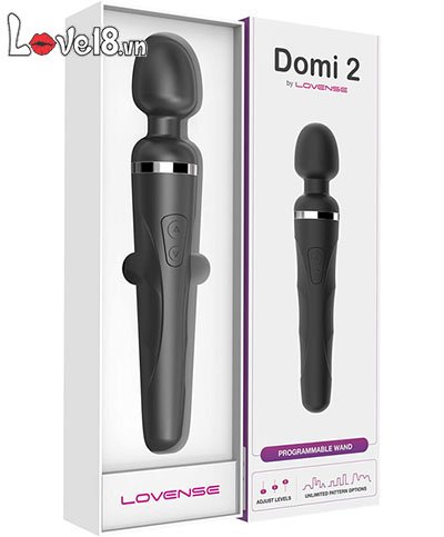 Chày rung Lovense Domi 2 cao cấp kích thích mạnh mẽ an toàn