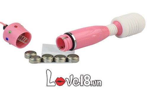 Chày Rung Mát Xa Mini 3 Đầu Silicon cao cấp, rung đa chế độ, kích thích mạnh