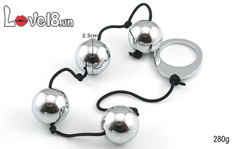 Chuỗi bi inox mát xa hậu môn cao cấp dễ chịu sảng khoái
