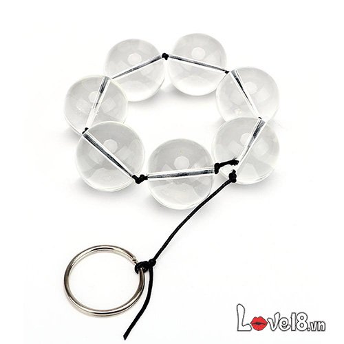 Chuỗi hạt thủy tinh kích thích hậu môn cao cấp an toàn mua ngay