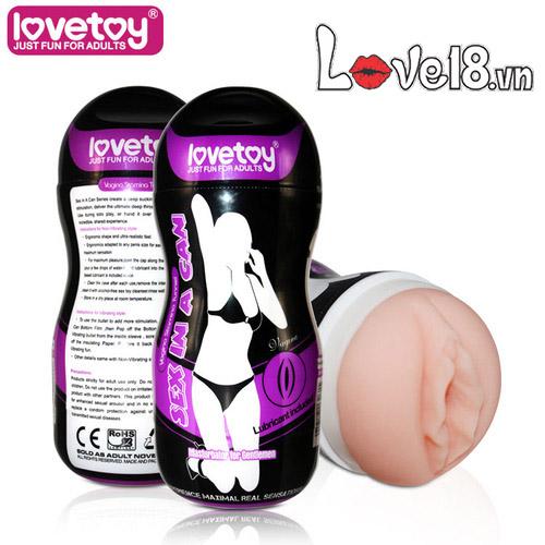 Cốc thủ dâm âm đạo giả Lovetoy rung mạnh kích thích thật