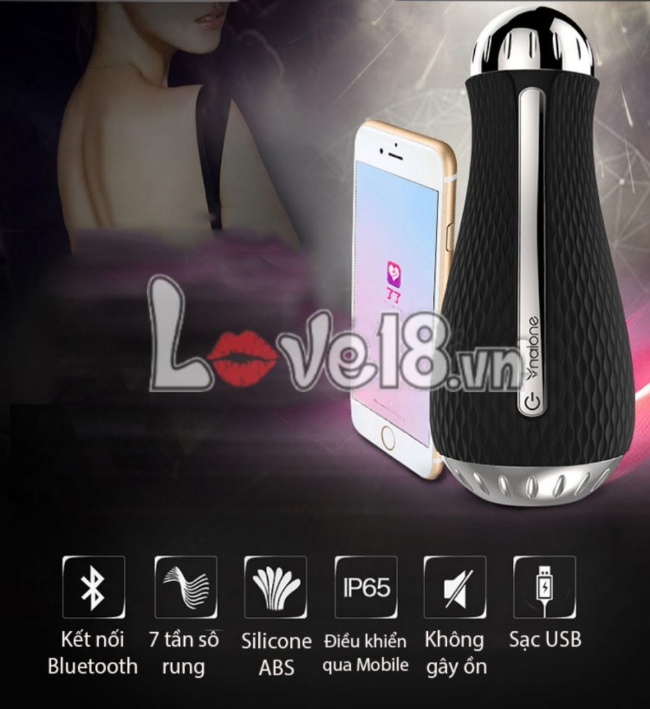 Cốc thủ dâm 3D Bluetooth Nalone Jack đẳng cấp công nghệ mới