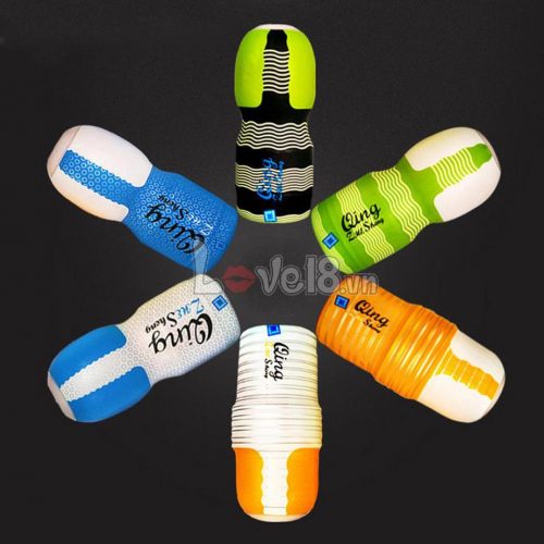 Cốc thủ dâm Qing cao cấp silicon TPE mềm mại an toàn cho nam
