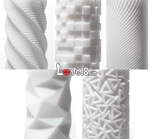 Cốc thủ dâm silicon Tenga 3D cao cấp Made in Japan kích thích mạnh mẽ